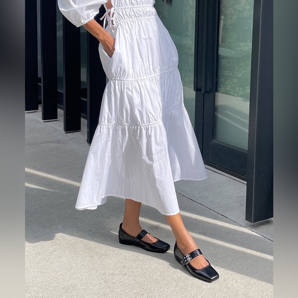 Dolce Vita Arora Ballet Mary Jane Patent Flats Sandals - Picture 2 of 15